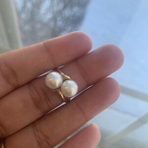 18kt Gold Pearl Ring